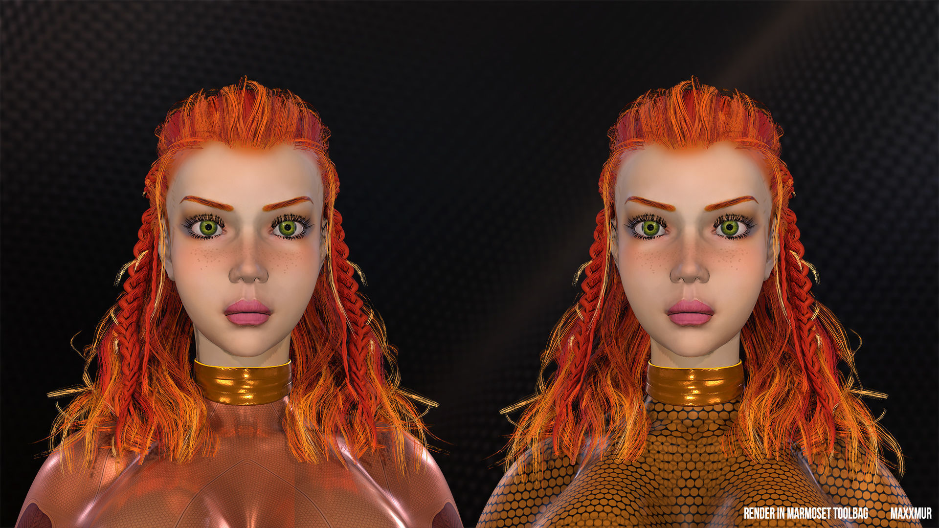 Hunny Bunny Low-poly 3D model_6