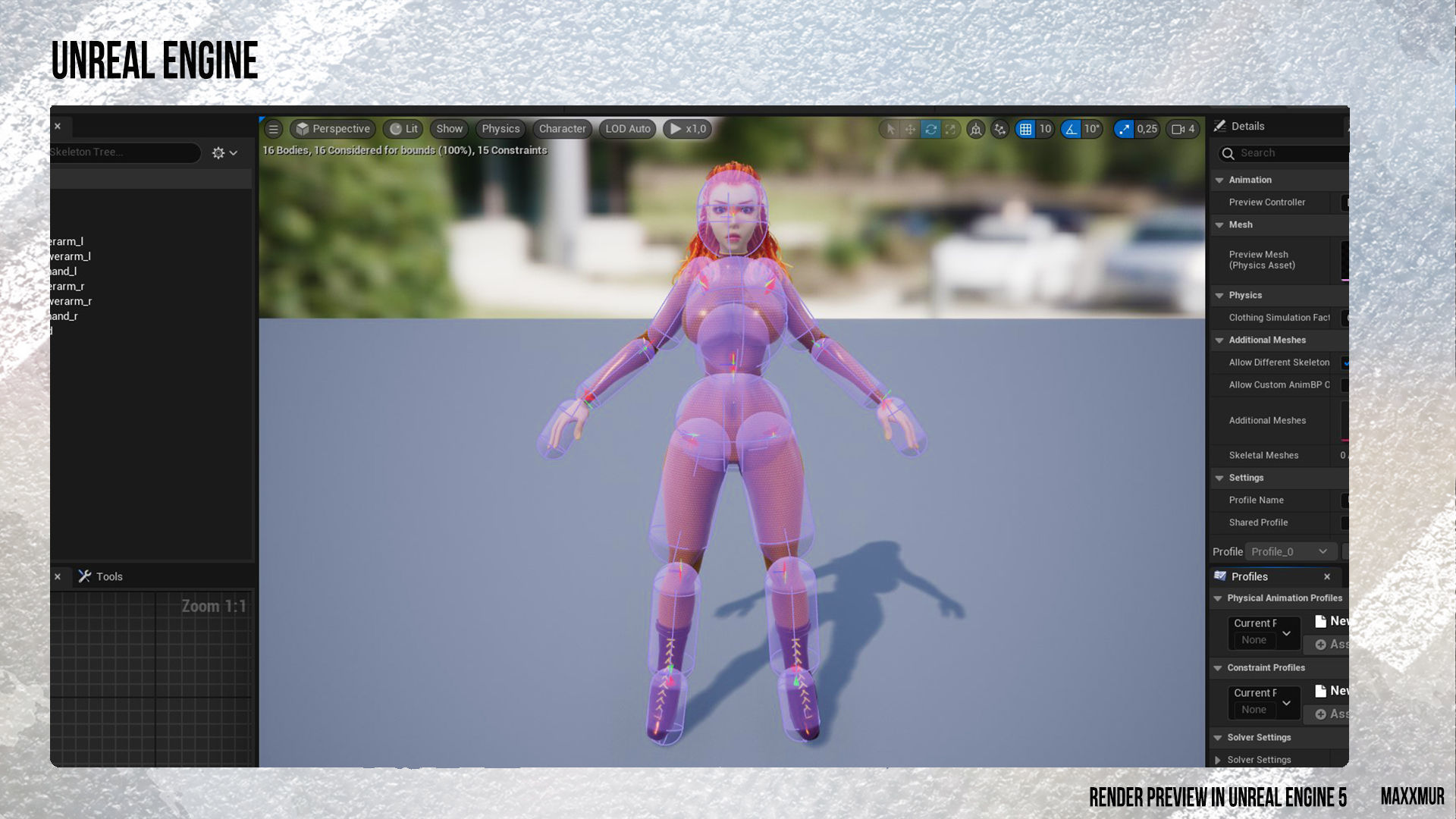 Hunny Bunny Low-poly 3D model_12