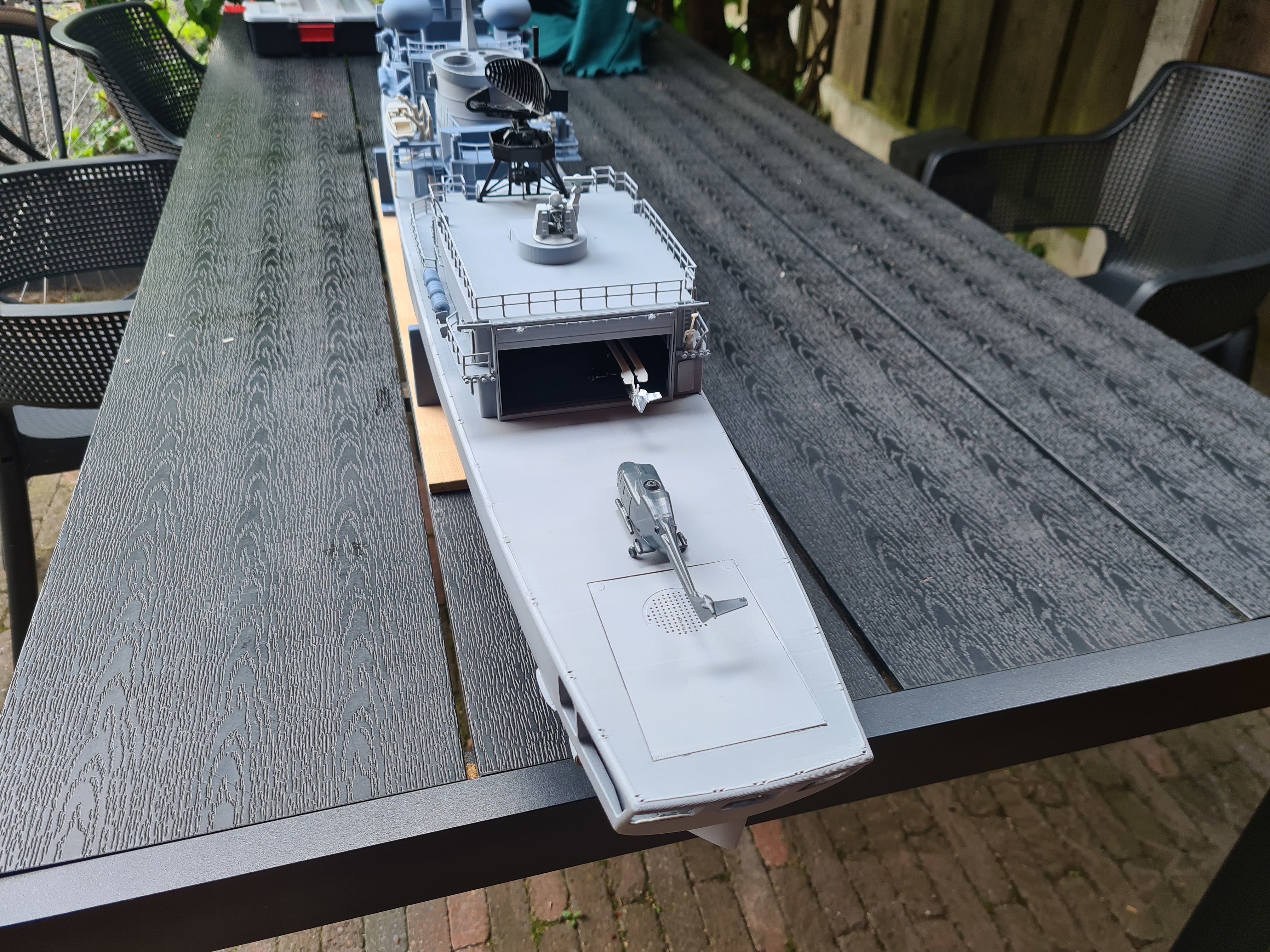 Kortenaer Class Frigate Dutch navy for RC 1-100 scale 3D print model_12