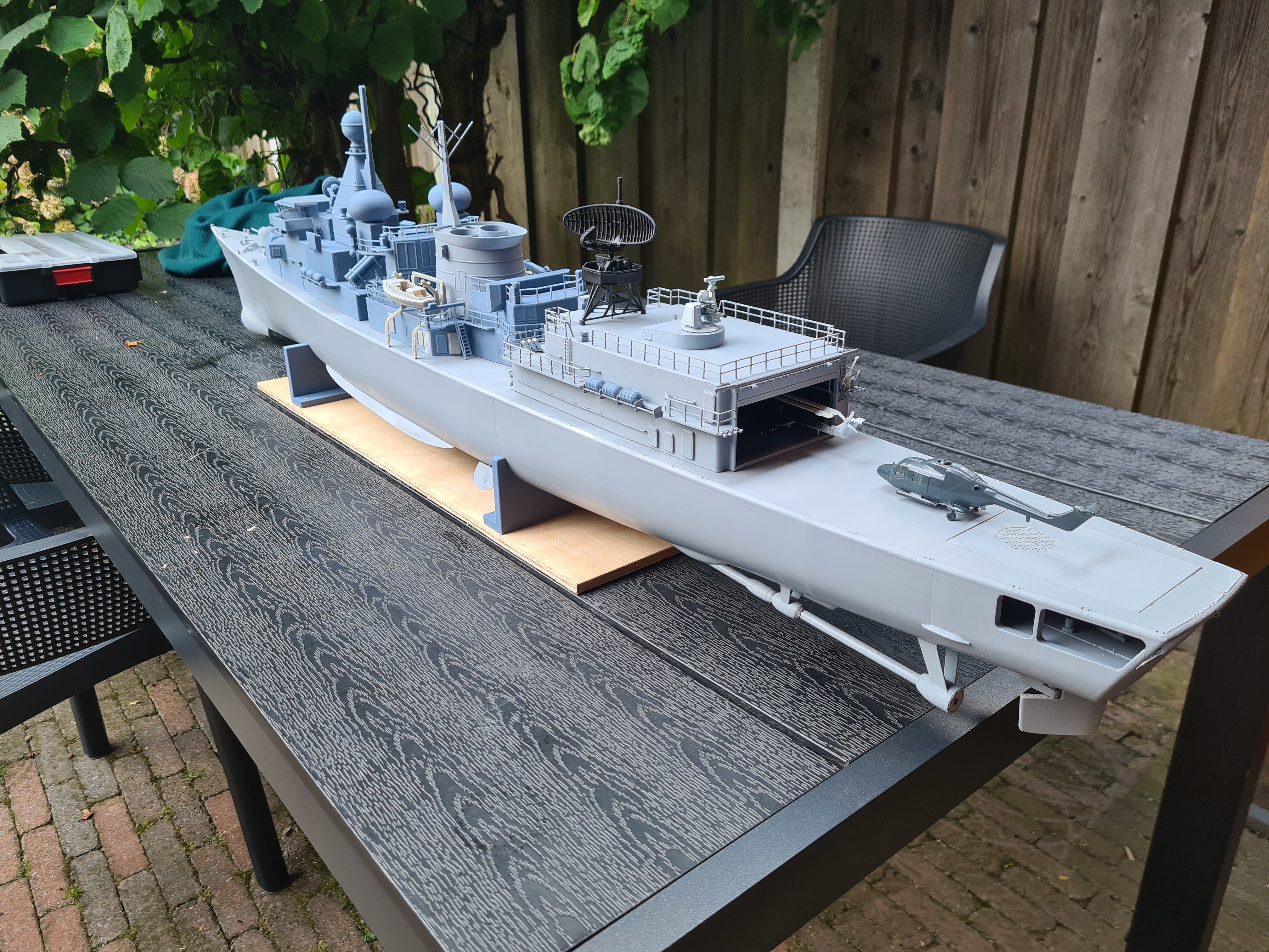 Kortenaer Class Frigate Dutch navy for RC 1-100 scale 3D print model_14