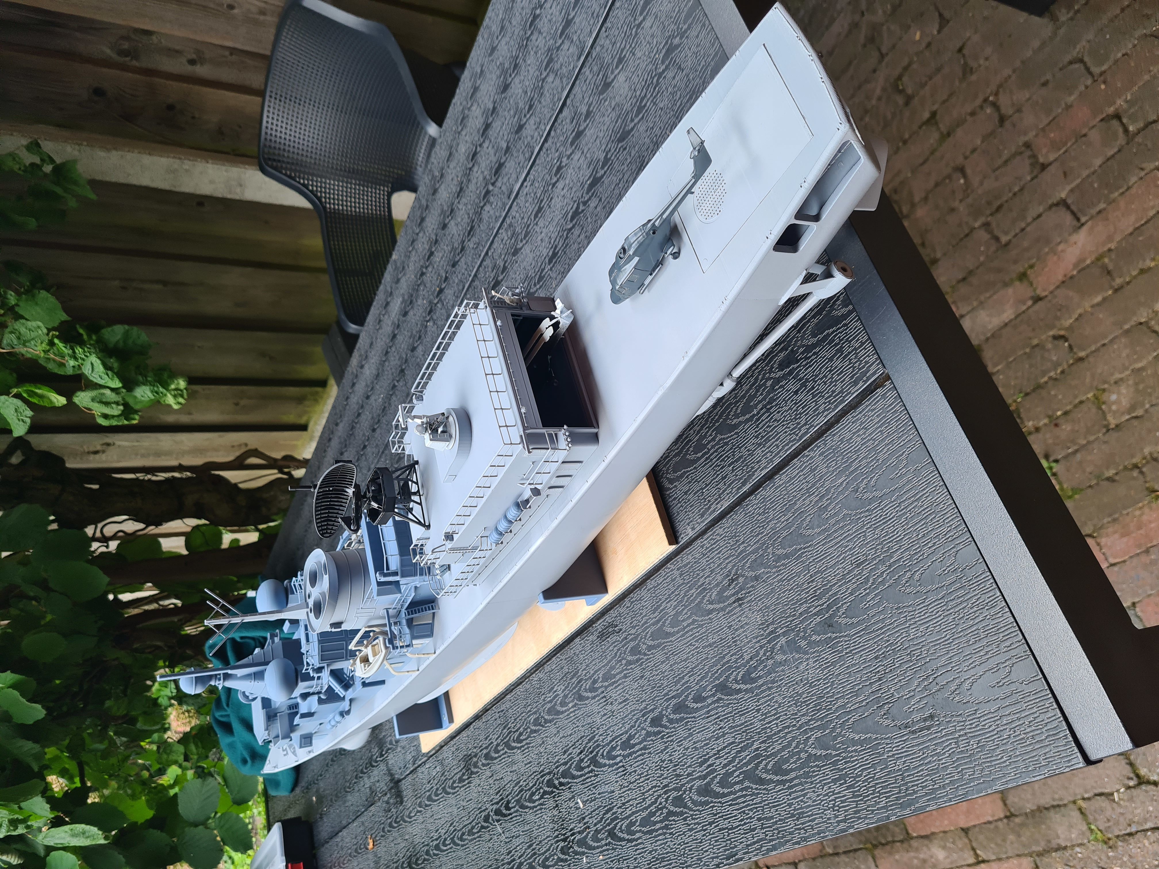 Kortenaer Class Frigate Dutch navy for RC 1-100 scale 3D print model_11