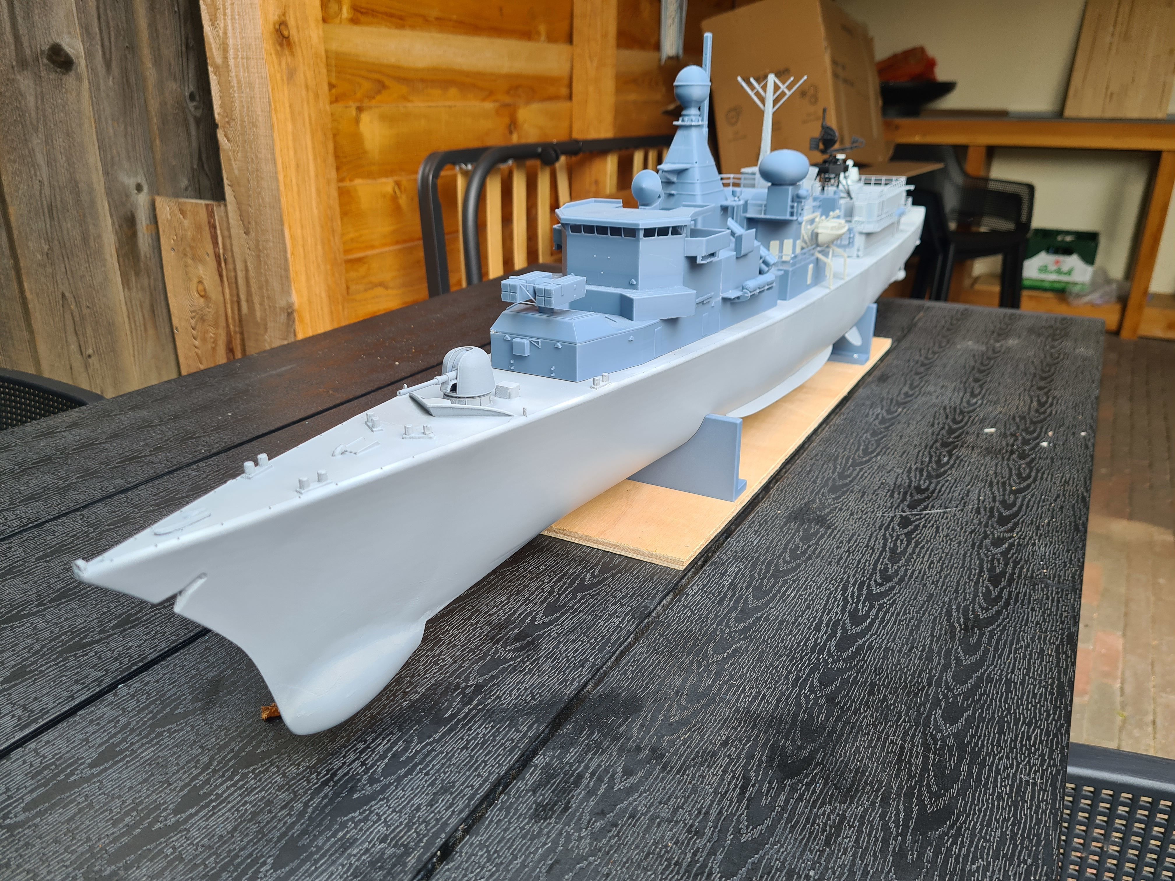 Kortenaer Class Frigate Dutch navy for RC 1-100 scale 3D print model_13