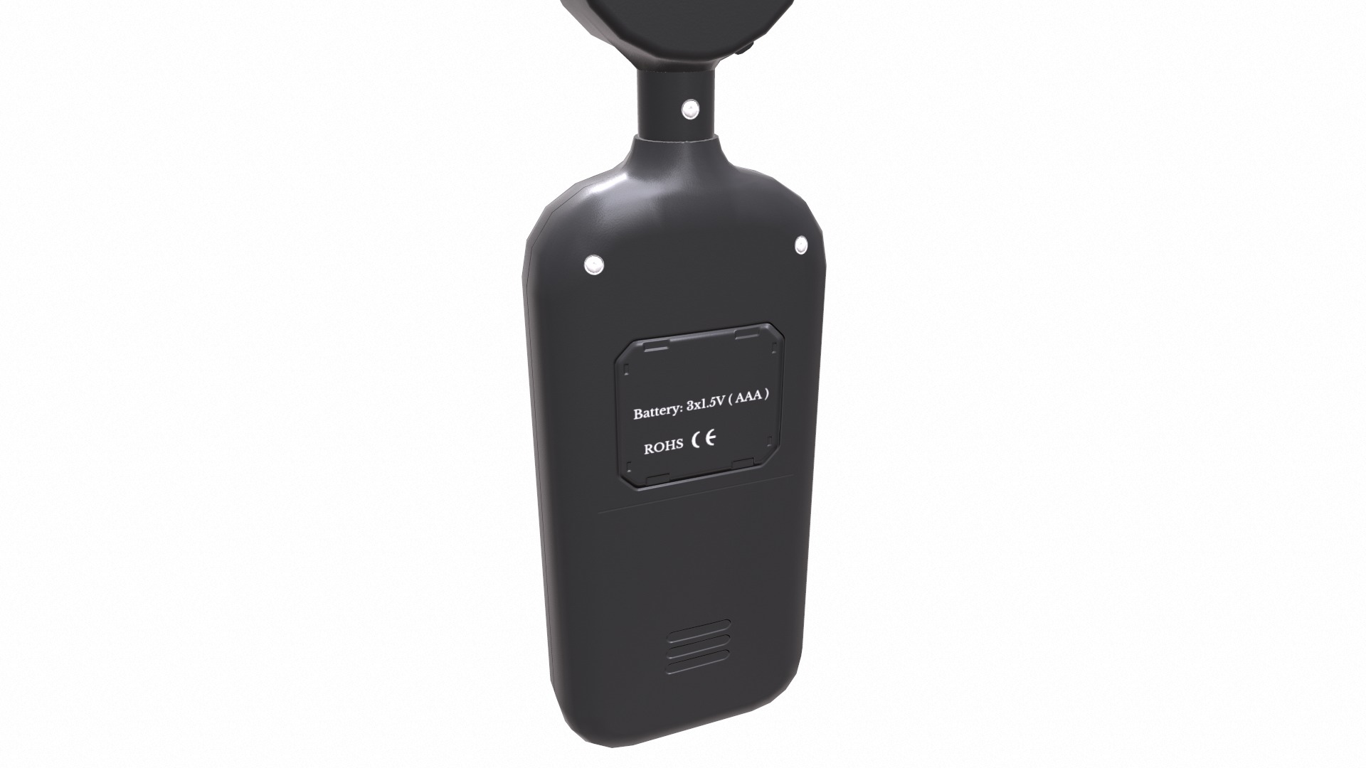 Light Lux Level Meter Low Poly Low-poly 3D model_15