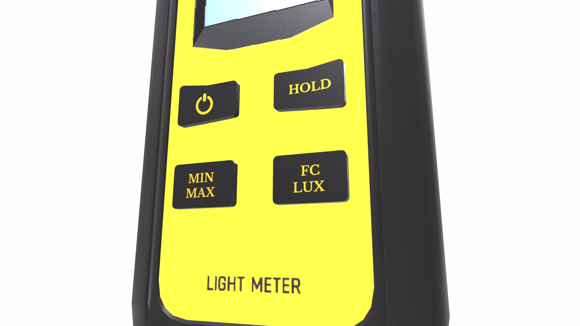 Light Lux Level Meter Low Poly Low-poly 3D model_6