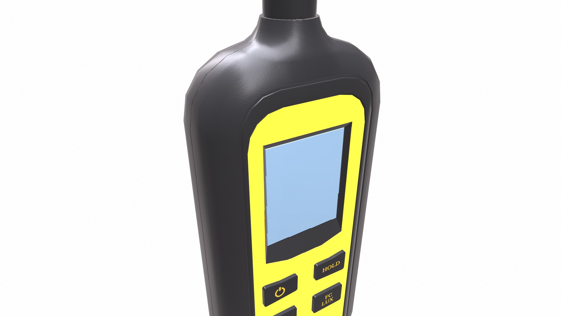 Light Lux Level Meter Low Poly Low-poly 3D model_12