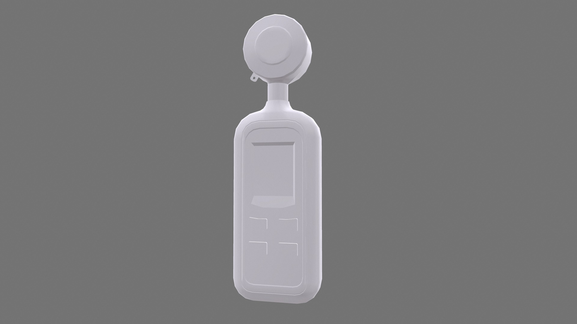 Light Lux Level Meter Low Poly Low-poly 3D model_23