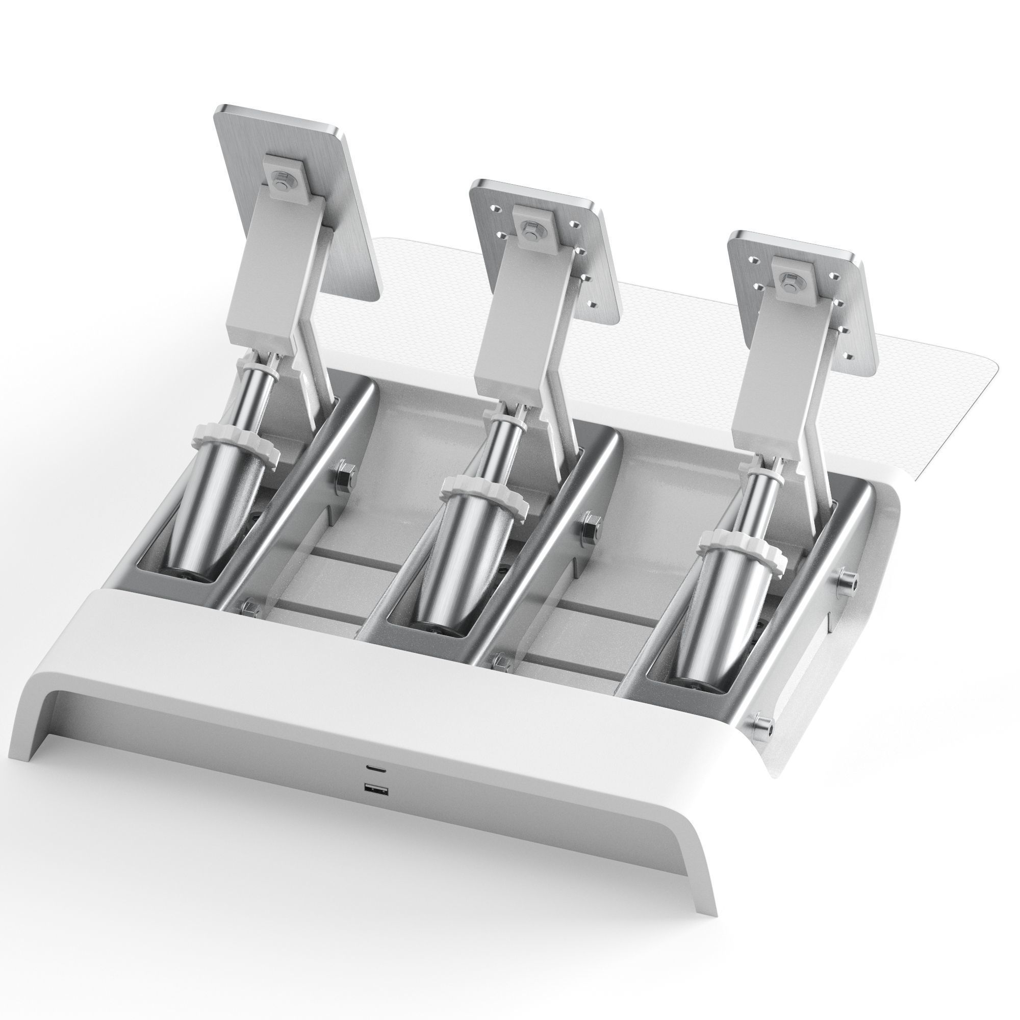 Racing Pedals 3D model_5