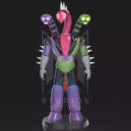 Gelbros j3 Mazinger Z 3D print model