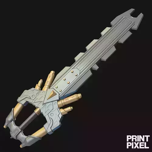 Fenrir Update Version Keyblade - Kingdom Hearts