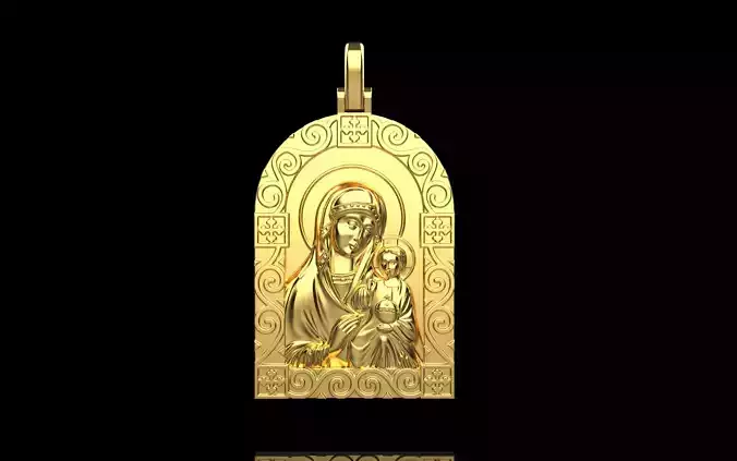 St Mary pendant model 1016