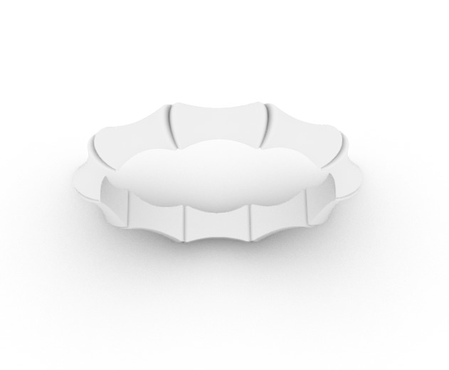 bone eternity ring 3D print model_4