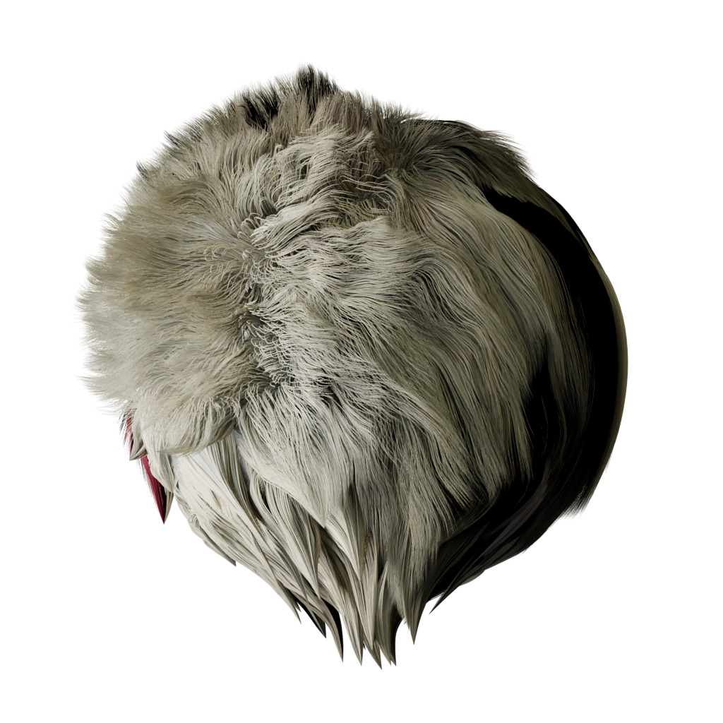 Polar Bear Low-poly 3D model_28