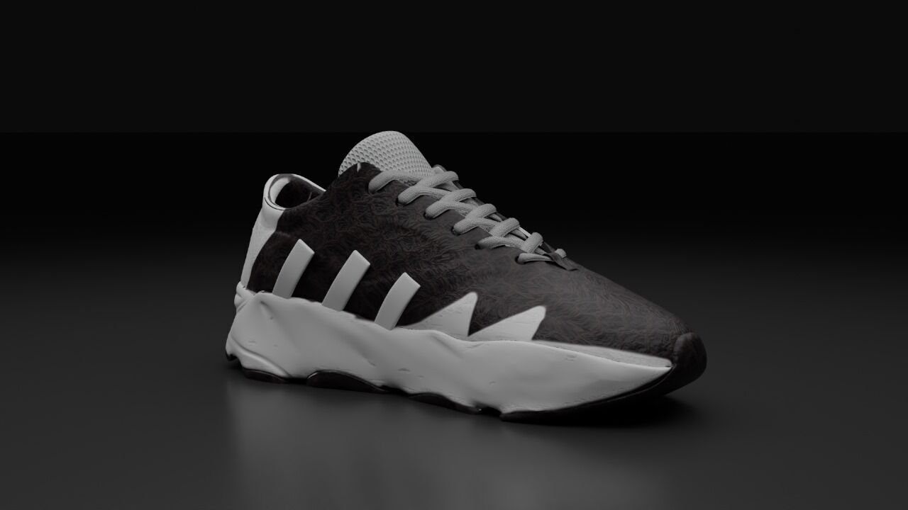 3d CUSTOM NIKE SHOE MODEL 3D print model_1