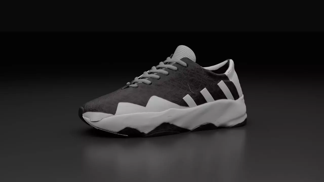 3d CUSTOM NIKE SHOE MODEL 3D print model_0