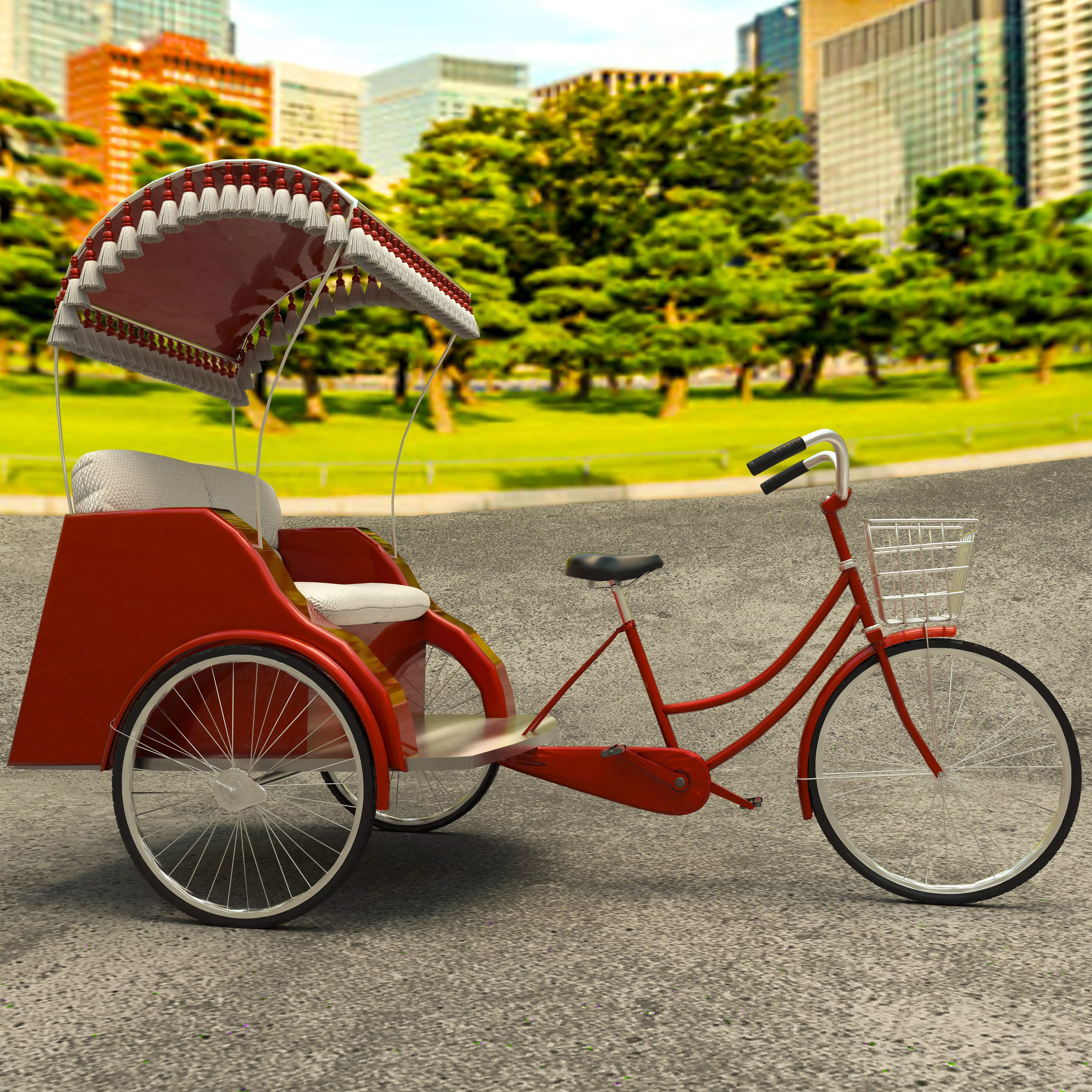 Tribike 3D model
