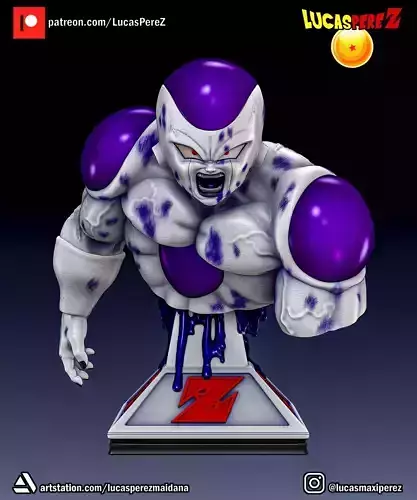 FREEZER NAMEK BUSTO 3D print model