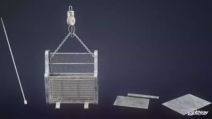 BOATYARD - Ship Equipment 07 - LOW POLY AND NANITE