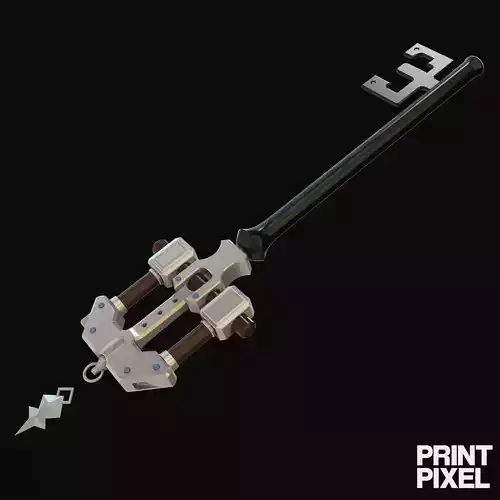 Master Defender Keyblade - Kingdom Hearts 3D print model