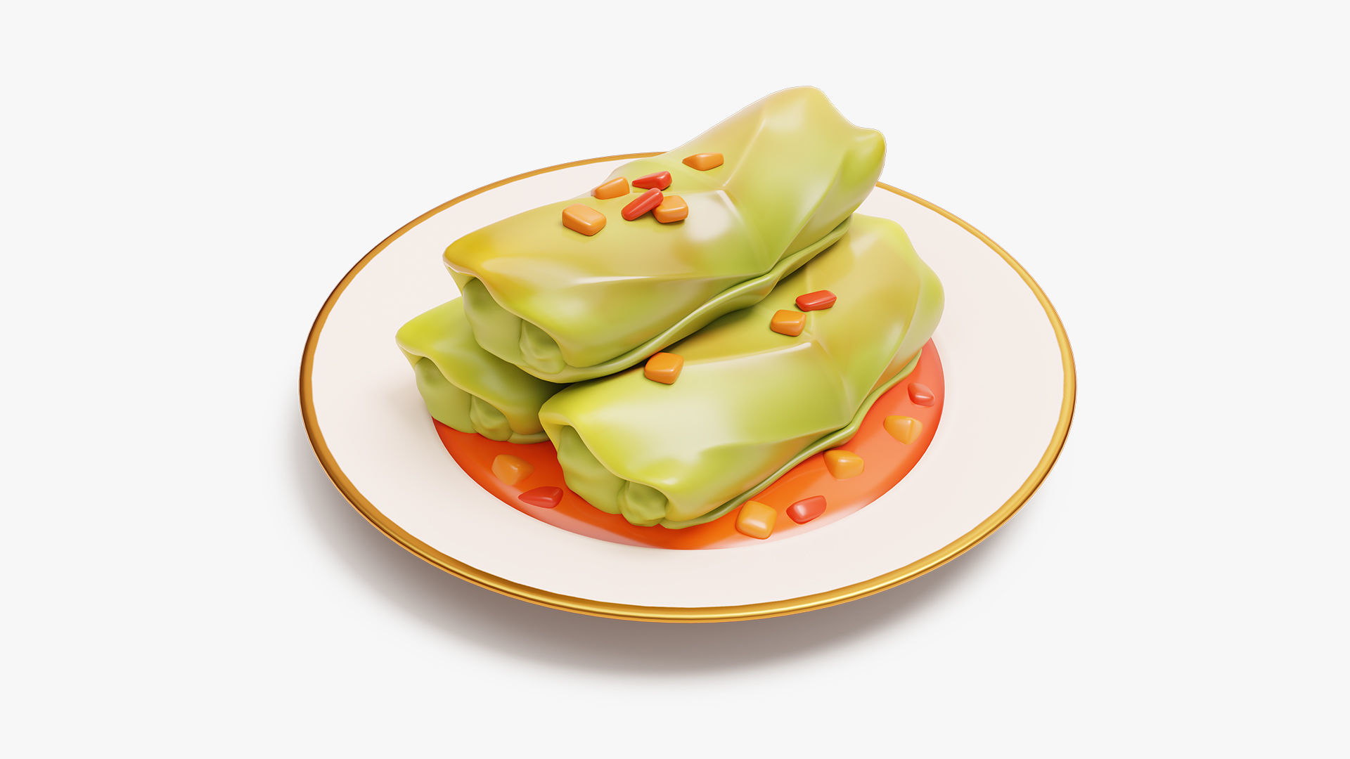 Ukraine Food Pack 3D Model Collection_4