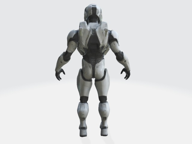 Exo suit 3D model_2