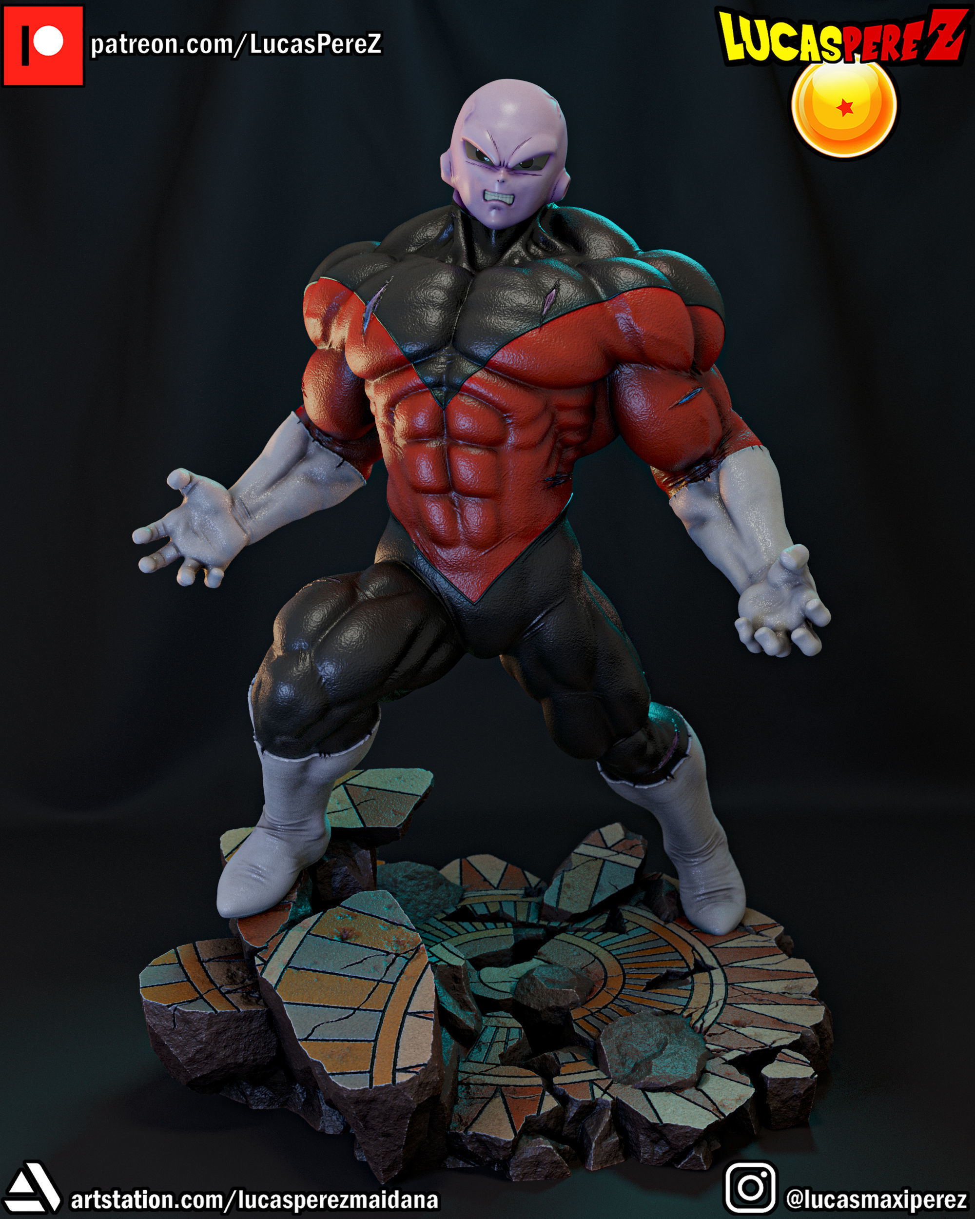 JIREN 3D print model_1