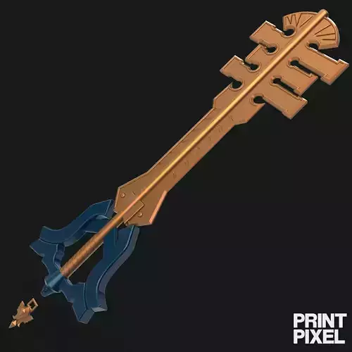 Terra Keyblade - Kingdom Hearts 3D print model