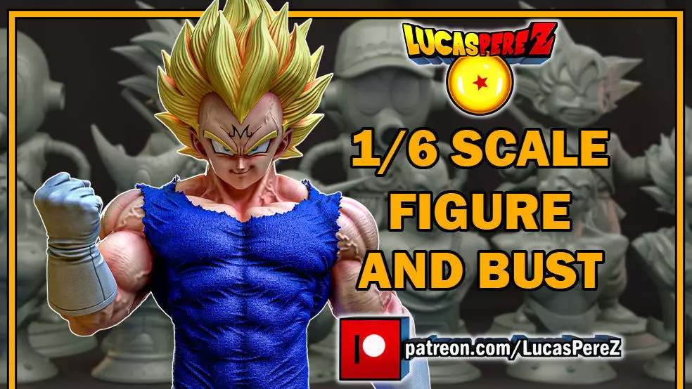 MAJIN VEGETA 3D print model