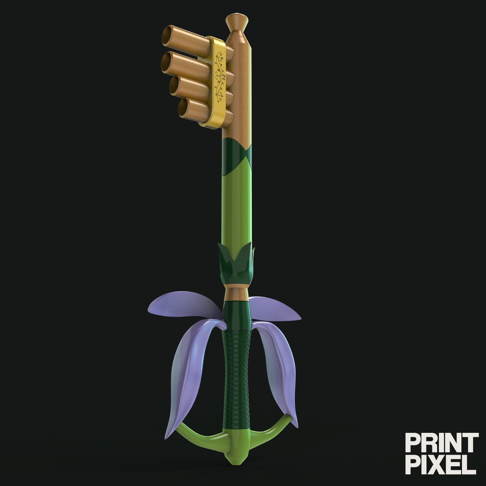 Fairy Harp Keyblade - Kingdom Hearts 3D print model_2