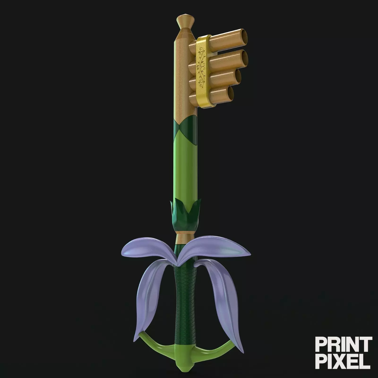 Fairy Harp Keyblade - Kingdom Hearts 3D print model_0