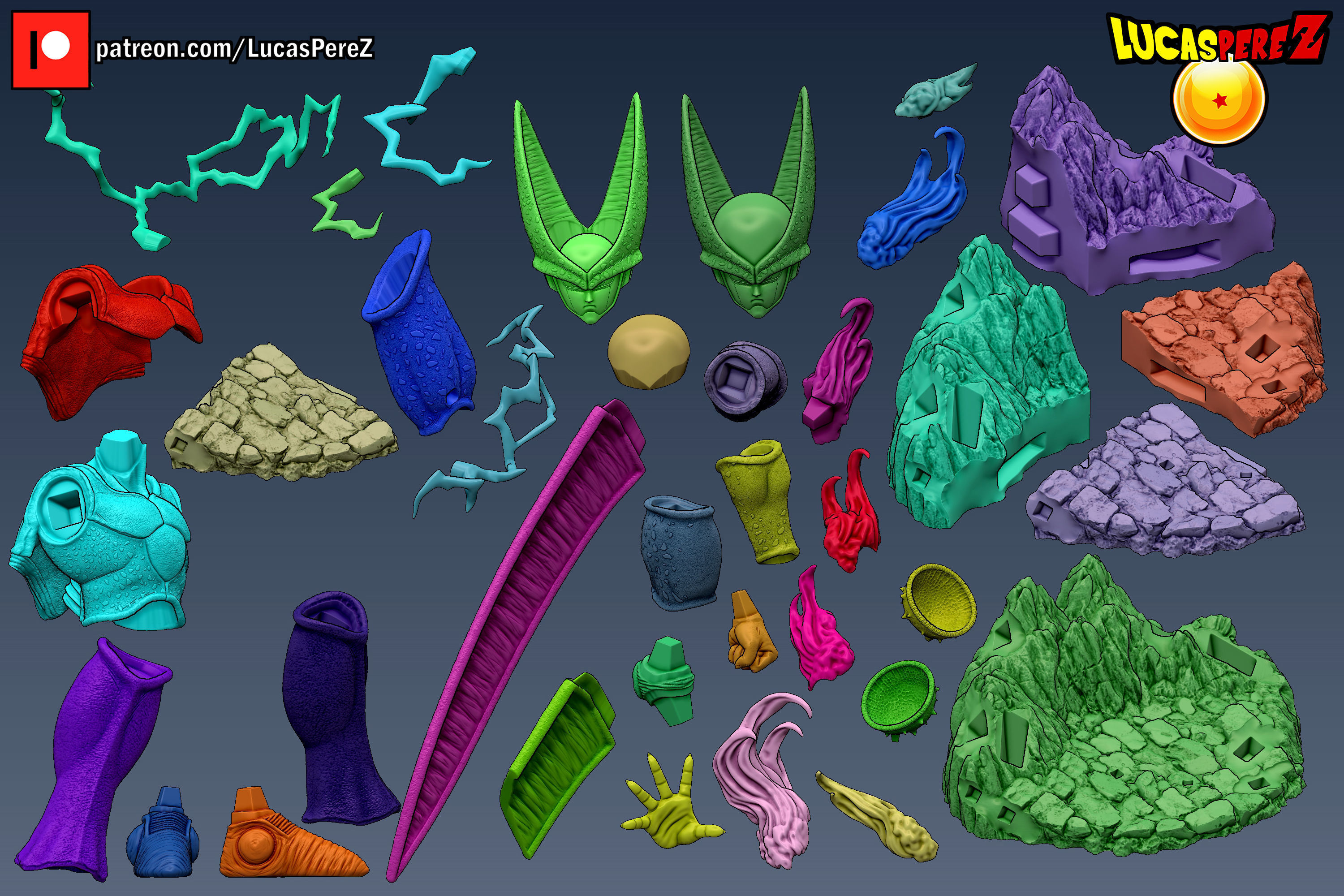 CELL PERFECT 3D print model_18