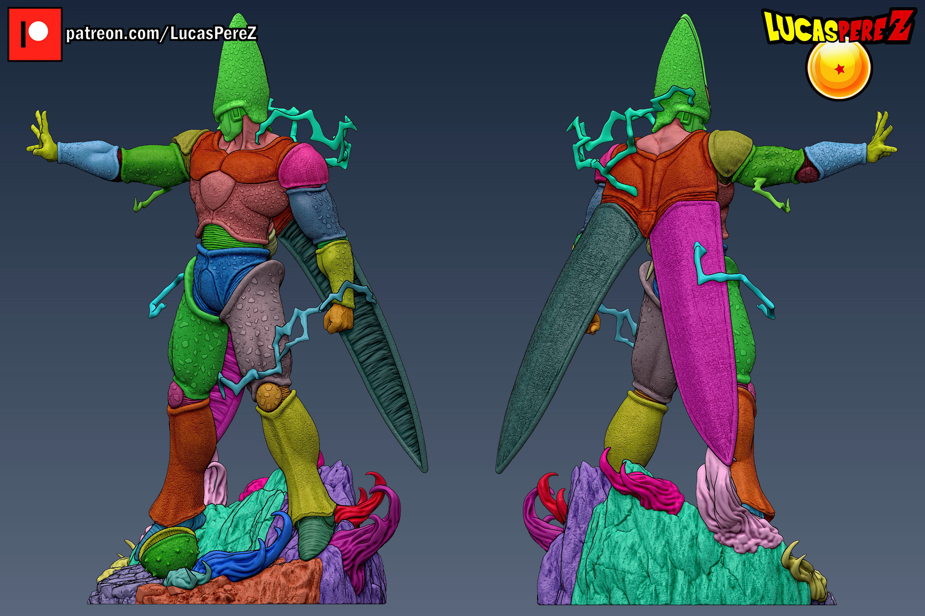 CELL PERFECT 3D print model_14