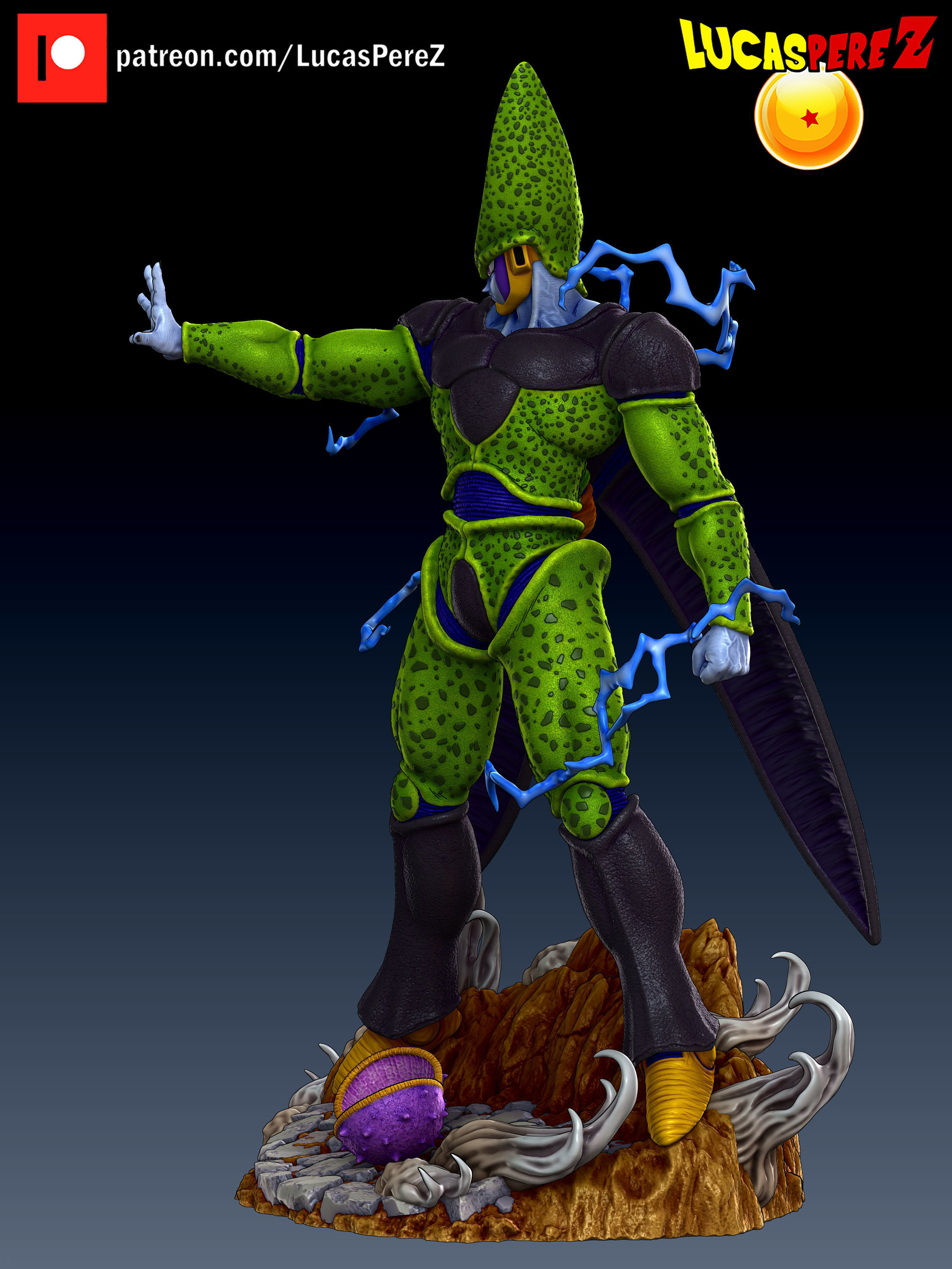 CELL PERFECT 3D print model_13