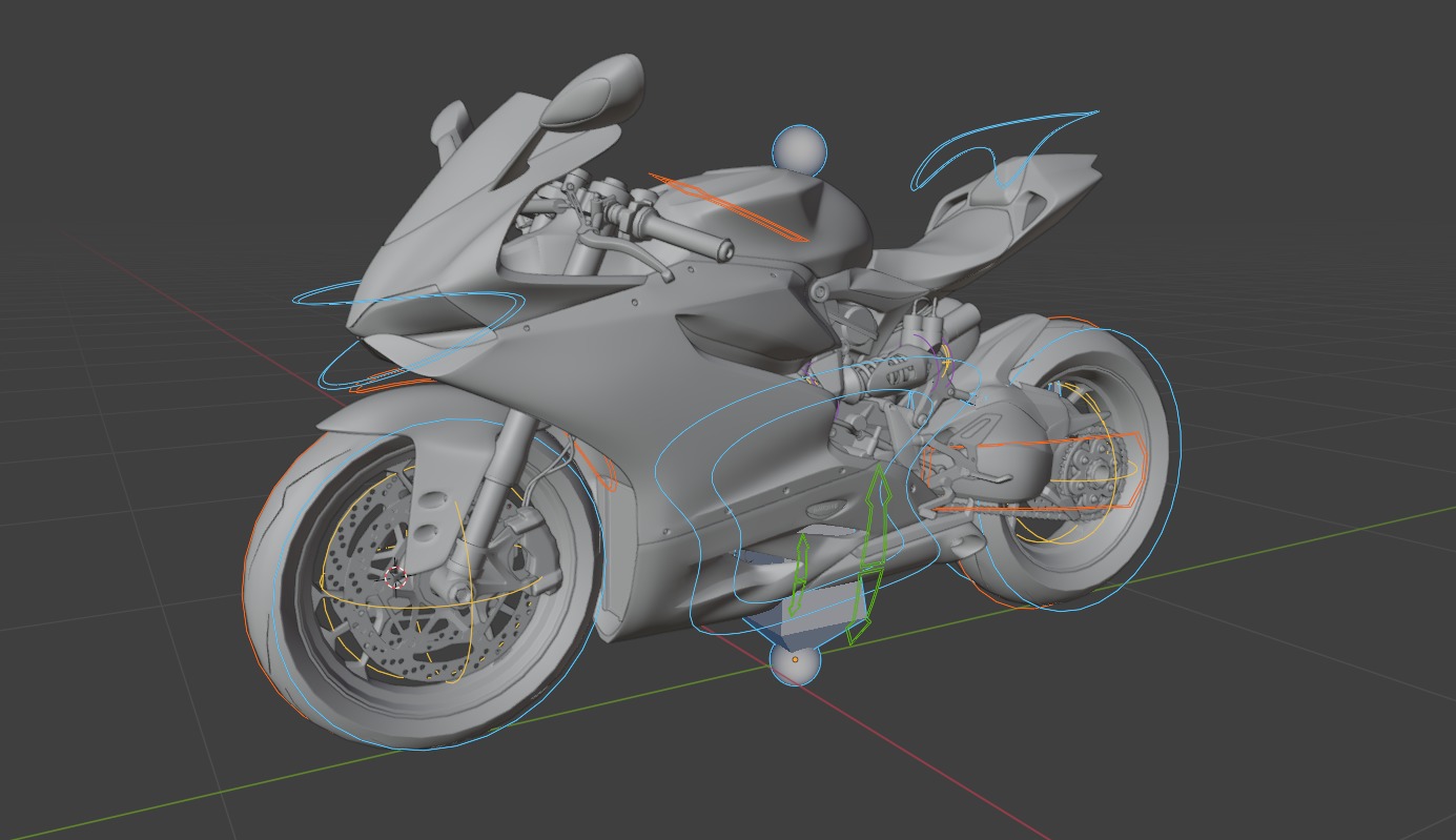 Ducati Panigal V2 3D model_7