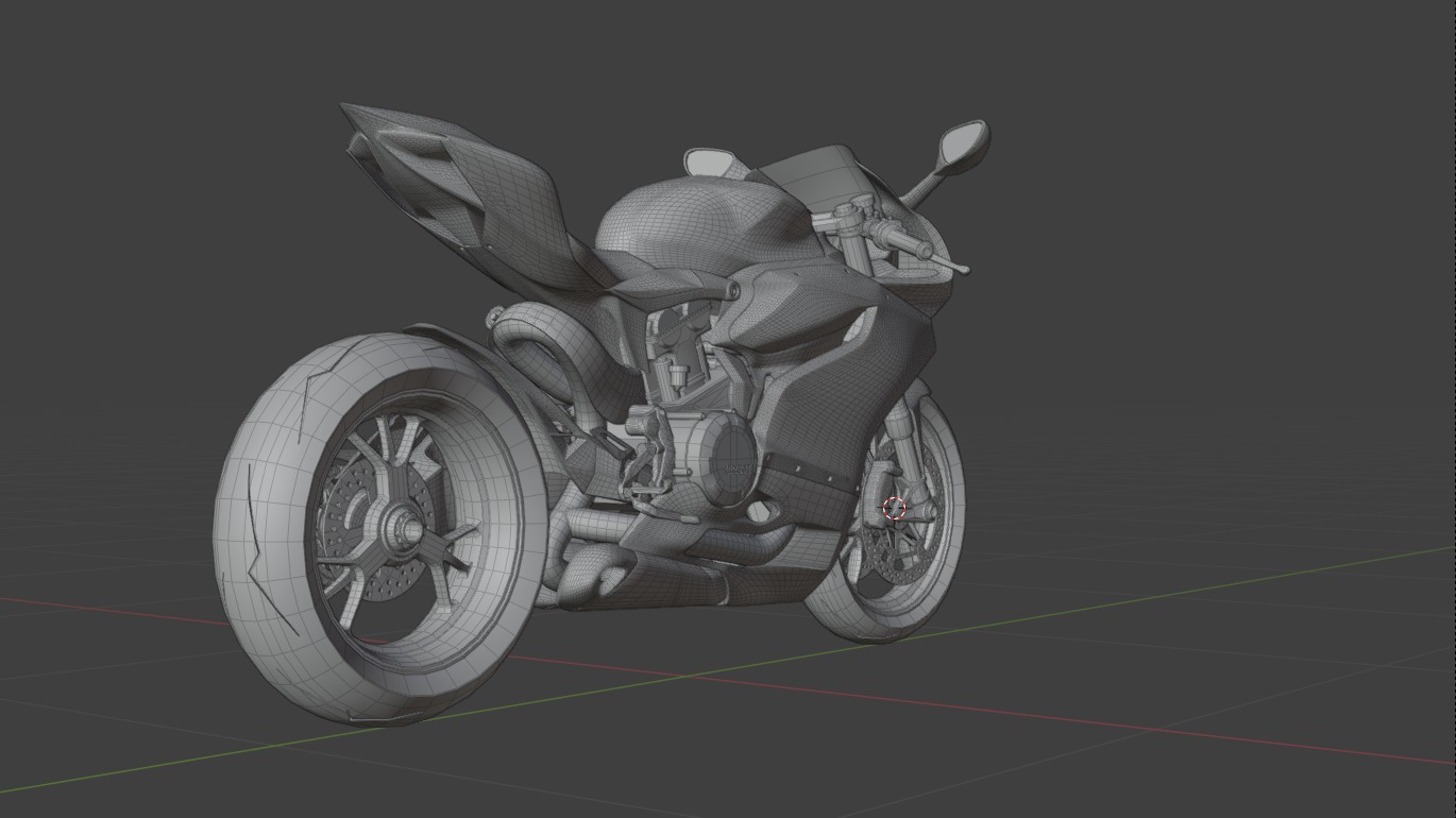 Ducati Panigal V2 3D model_10