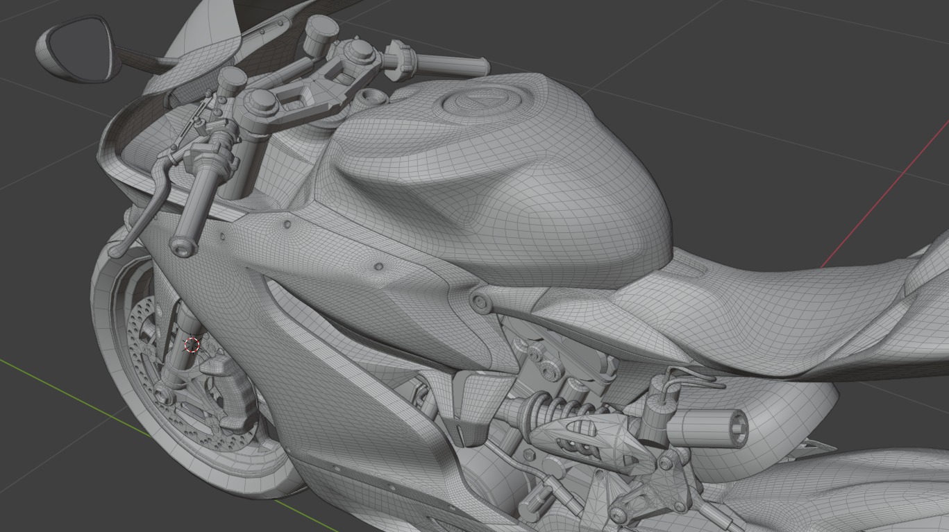 Ducati Panigal V2 3D model_12