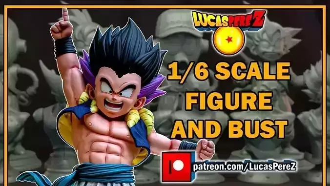 GOTENKS 3D print model