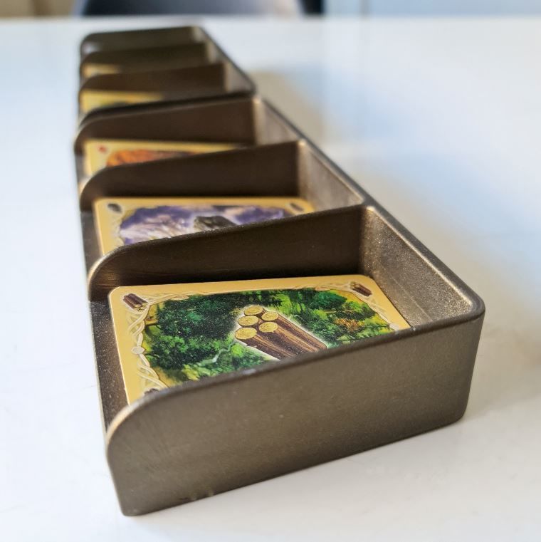 Catan card holder 3D print model_1