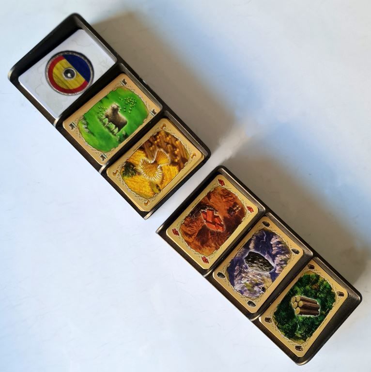 Catan card holder 3D print model_2