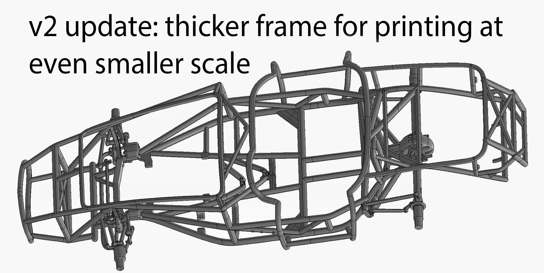 Ferrari 250 TR Chassis Frame - Engine - Wheels Pack Bundle 3D Model Collection_9