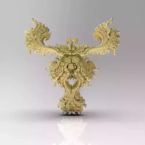 Fractal Kleinian - 2Fold symmetry