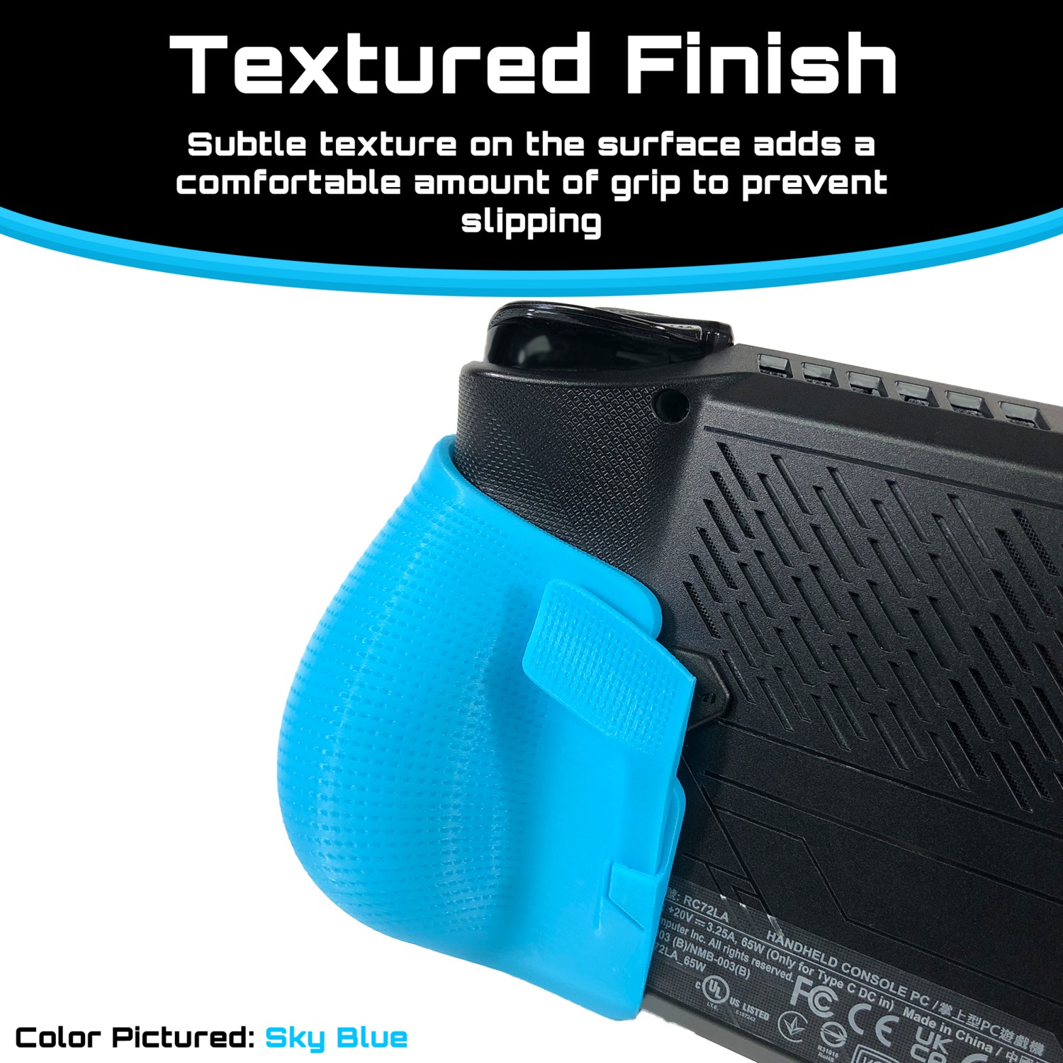 Asus ROG Ally X Comfort Grip Case Accessories 3D print model_7