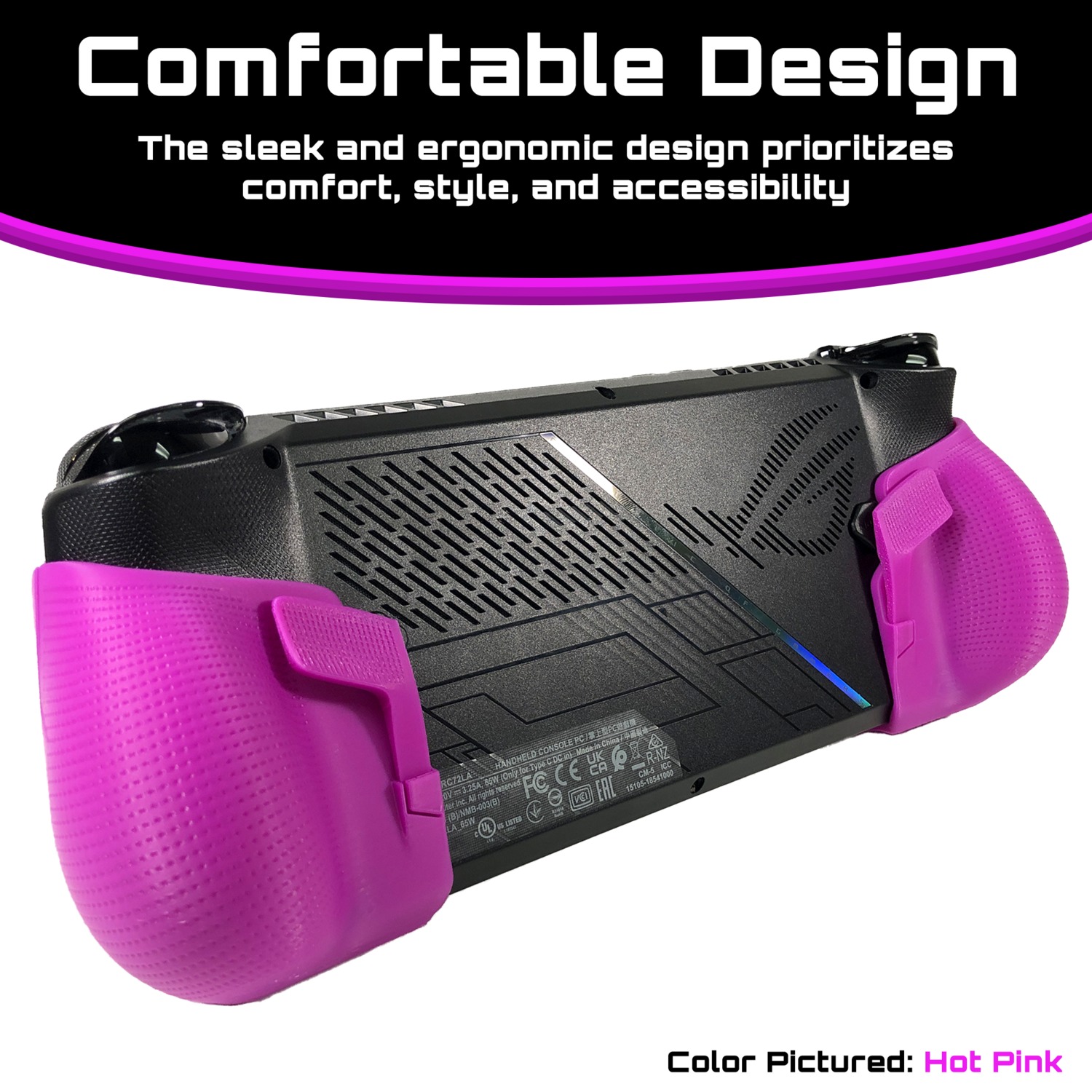 Asus ROG Ally X Comfort Grip Case Accessories 3D print model_5