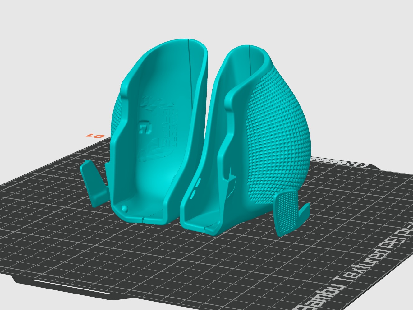 Asus ROG Ally X Comfort Grip Case Accessories 3D print model_1