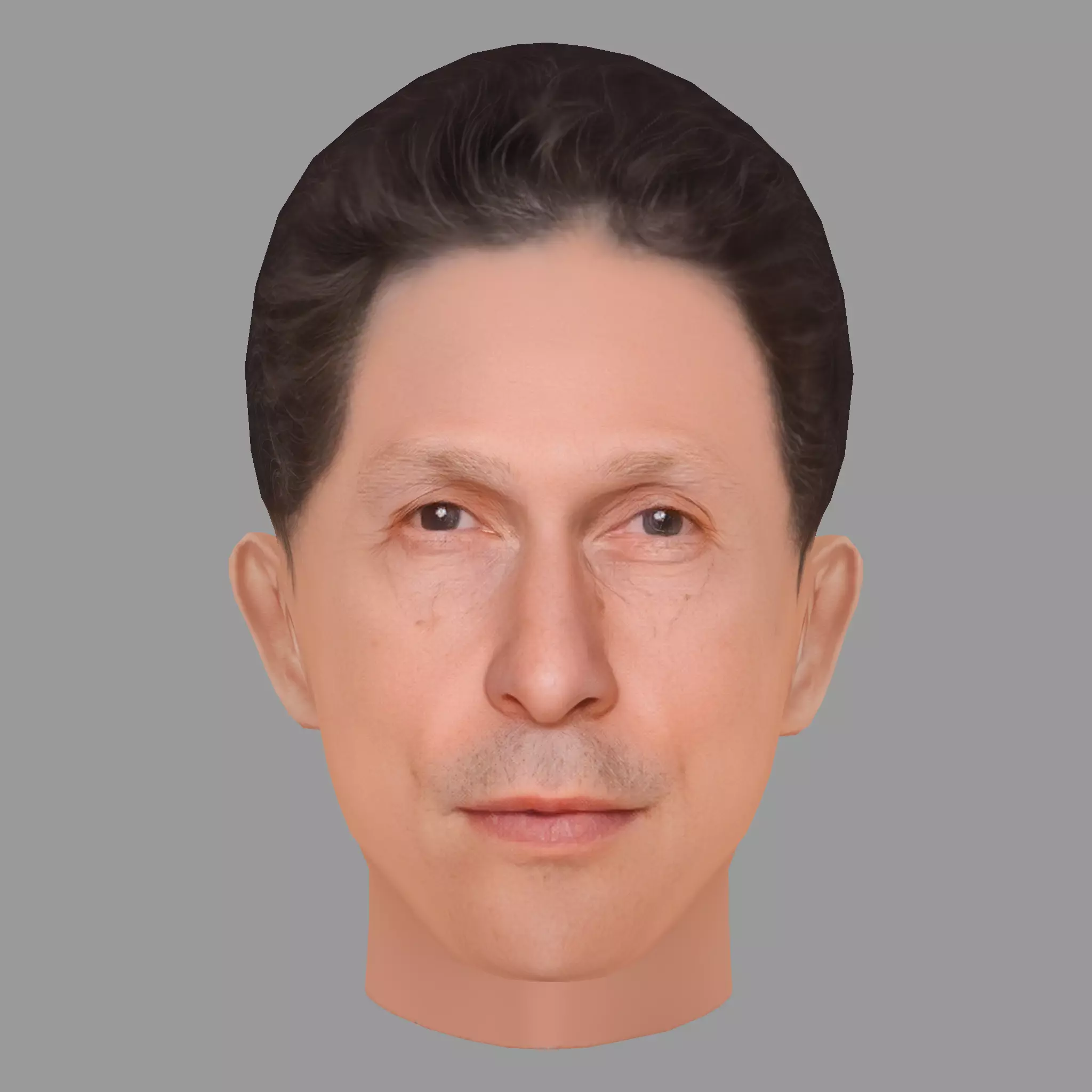 Tim Blake Nelson Head - Low poly head for game Low-poly 3D model