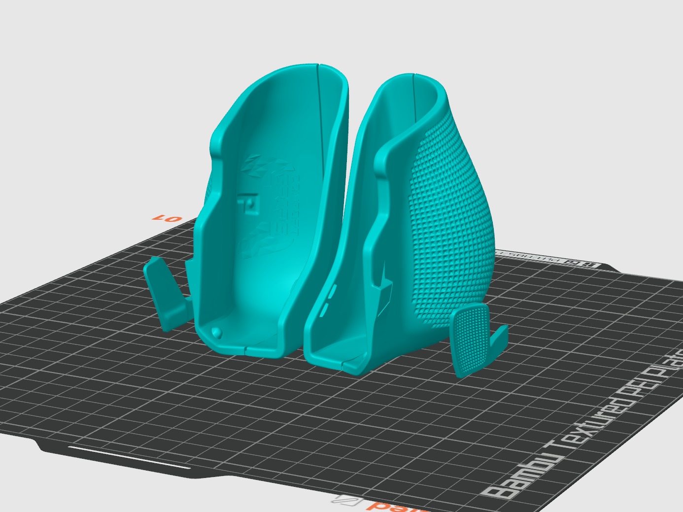 Asus ROG Ally X Combo Pack Grip Case Accessories 3D print model_3