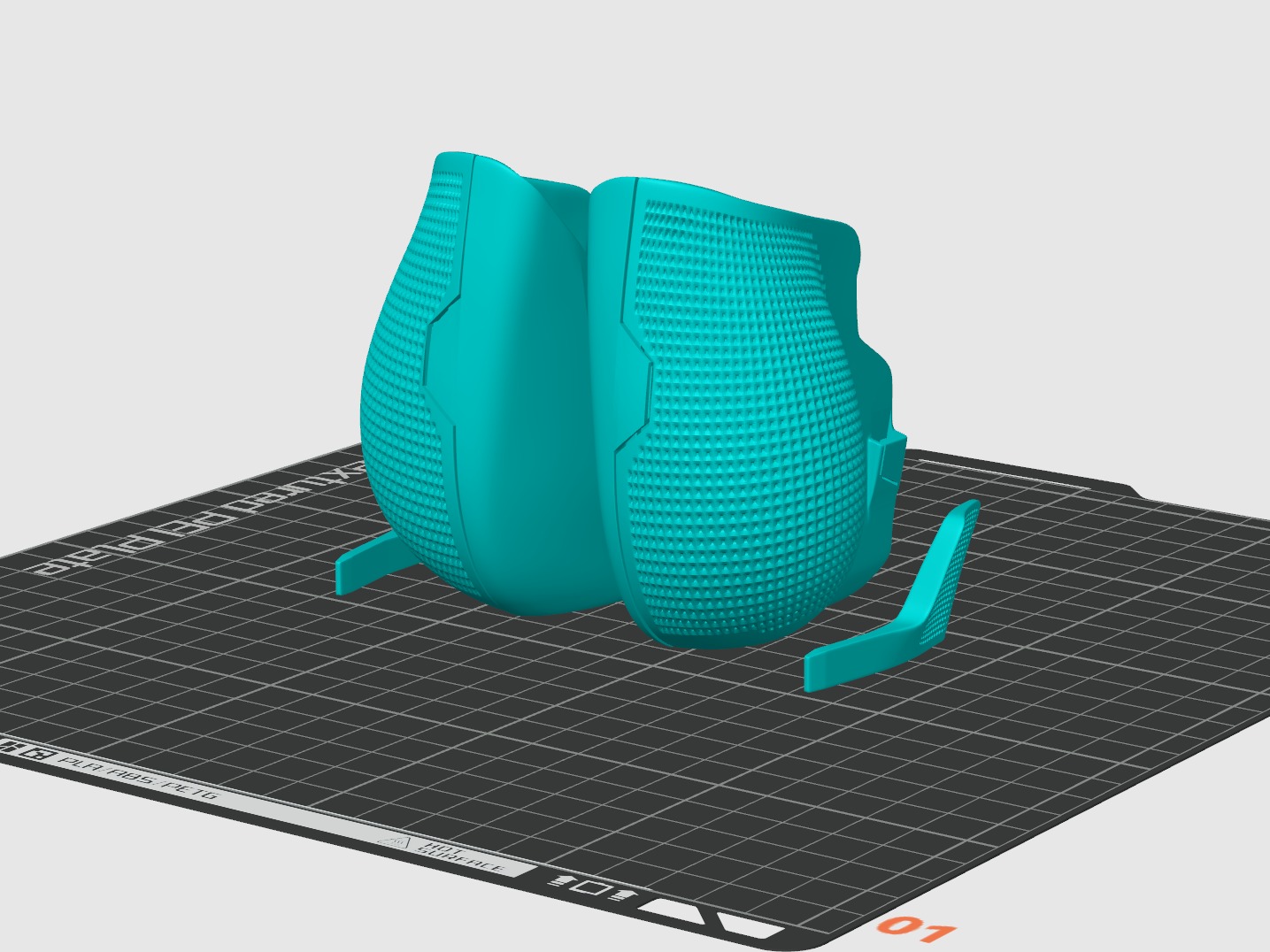 Asus ROG Ally X Combo Pack Grip Case Accessories 3D print model_2