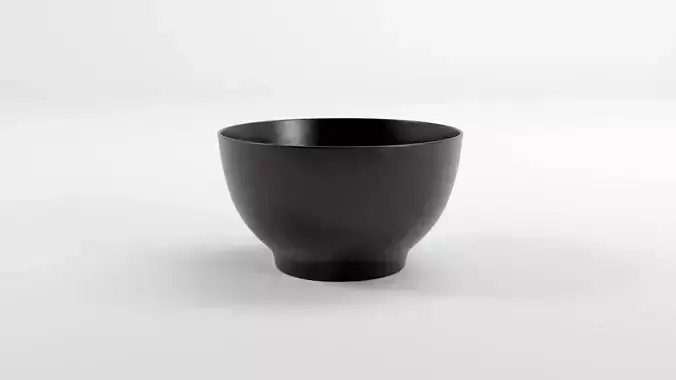 Bowl Traditional Asian Style 3D Model