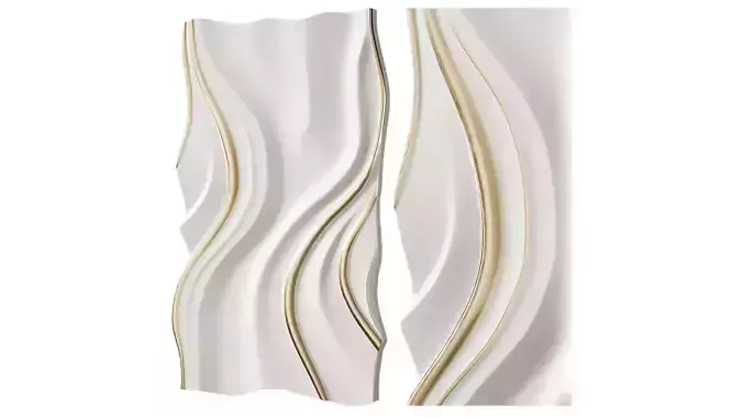 White Modern Wall Decor