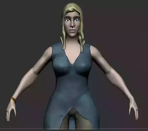 Daenerys blue Version with animations