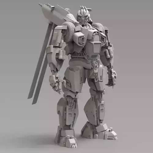 Transformers Bumblebee Decepticon Dropkick 3D print model 3D print model